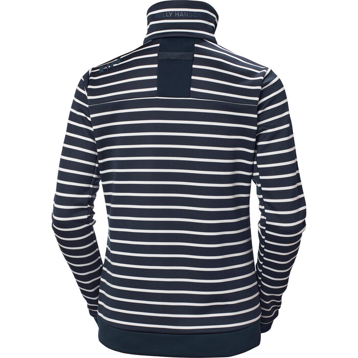 Helly Hansen Mujer Crew Fleece 2024 Chaqueta 30357 - Navy Stripe